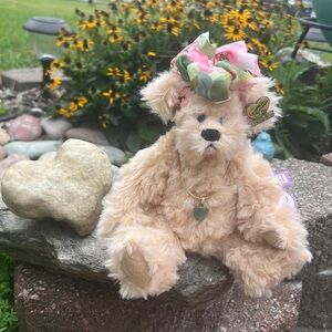 NWT Envy 8" Plush Bear by Annette Funicello collectible Bear Co. mohair 🐻